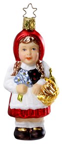 Lil' Red Riding Hood<br>Inge-glas Ornament